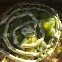 Vegan Big Papa at Rollin' Pizza in St Catharines