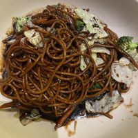 Fried ramen and veggies   at Kusa Japanese Vegan- Bukit Bintang in Kuala Lumpur