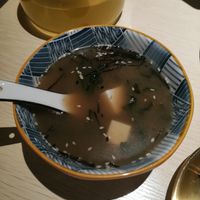 Miso soup at Kusa Japanese Vegan- Bukit Bintang in Kuala Lumpur