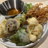 Tempura Vegetables   at Kusa Japanese Vegan- Bukit Bintang in Kuala Lumpur