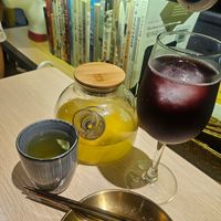 Green Tea / Roselle Kaffel ~ 23/12/23 at Kusa Japanese Vegan- Bukit Bintang in Kuala Lumpur