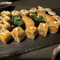 Vegan sushi  at Kusa Japanese Vegan- Bukit Bintang in Kuala Lumpur
