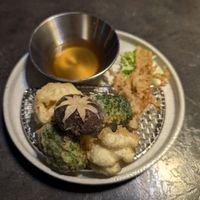 Crunchy tempura at Kusa Japanese Vegan- Bukit Bintang in Kuala Lumpur