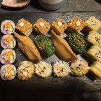 Large All-In-One Sushi #Veganuary at Kusa Japanese Vegan- Bukit Bintang in Kuala Lumpur