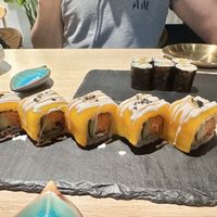 Mango rolls & radish rolls #Veganuary at Kusa Japanese Vegan- Bukit Bintang in Kuala Lumpur
