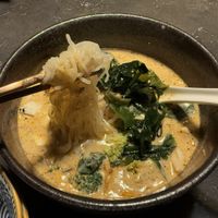 I think this is the Kusa Ramen at medium spicy (level 1) with GF noodles. Delicious! #Veganuary at Kusa Japanese Vegan- Bukit Bintang in Kuala Lumpur