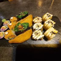 Sushi and Inari at Kusa Japanese Vegan- Bukit Bintang in Kuala Lumpur