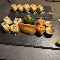 Mango sushi + All In One (medium)  at Kusa Japanese Vegan- Bukit Bintang in Kuala Lumpur