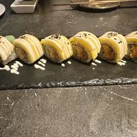 Mango sushi   at Kusa Japanese Vegan- Bukit Bintang in Kuala Lumpur