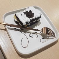 Chocolate apple cake at Kusa Japanese Vegan- Bukit Bintang in Kuala Lumpur