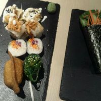 Happiness Couple Sushi (8 pieces 24 ringgits) and roll at Kusa Japanese Vegan- Bukit Bintang in Kuala Lumpur