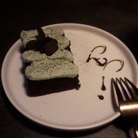 Choc Green Tea dessert at Kusa Japanese Vegan- Bukit Bintang in Kuala Lumpur