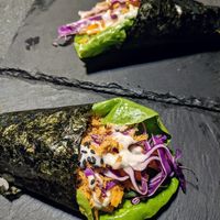The Vegetable Handroll (which doesn't have rice - only the Handroll that says it has River, has rice, which I thought was odd) at Kusa Japanese Vegan- Bukit Bintang in Kuala Lumpur