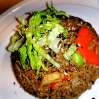 Fried rice at Kusa Japanese Vegan- Bukit Bintang in Kuala Lumpur