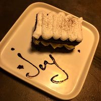 Apple chocolate cake at Kusa Japanese Vegan- Bukit Bintang in Kuala Lumpur