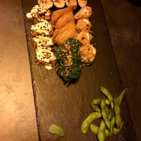 Sushi platter at Kusa Japanese Vegan- Bukit Bintang in Kuala Lumpur