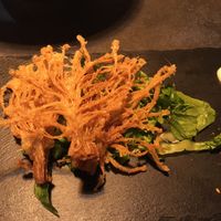 Mushroom tempura at Kusa Japanese Vegan- Bukit Bintang in Kuala Lumpur