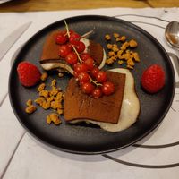 Vegan tiramisu at Brasserie de Kolonie  in Antwerpen