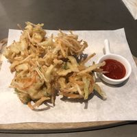 Bakwan with dip at Ngopi in Birmingham