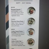 Menu (June 2019) at Kanteen in Birmingham