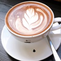 hot cocoa at Drukarnia in Gdansk