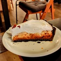 Banoffee pie at Drukarnia in Gdansk