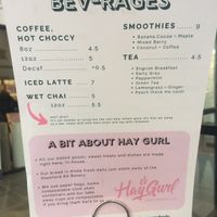 Drinks at Hay Gurl in Indooroopilly