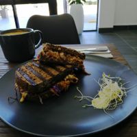 Pulled Jackfruit Toastie  at Hay Gurl in Indooroopilly