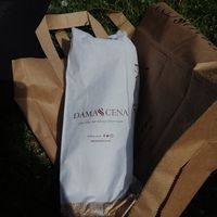 A vegan wrap recommended at Damascena Coffee House - Temple Row in Birmingham