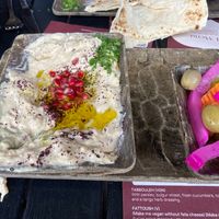 Baba ghanoush at Damascena Coffee House - Temple Row in Birmingham