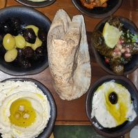 Delicious meze at Damascena Coffee House - Temple Row in Birmingham