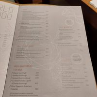 Menu at Zen Cafe in Mumbai