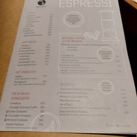 Menu at Zen Cafe in Mumbai