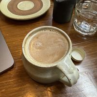 Chai with almond milk   at Zen Cafe in Mumbai