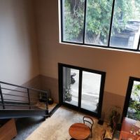 Inside view from the upstairs seating.  at Zen Cafe in Mumbai