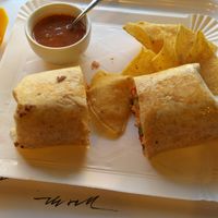 Vegetal burrito at Taqueria Mexicana in Brasov