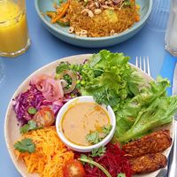 Gado gado et Nasi Goreng at Monkey Mood in Bordeaux