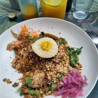 Nasi goreng at Monkey Mood in Bordeaux