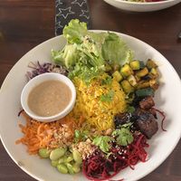 Tempeh bowl  at Monkey Mood in Bordeaux