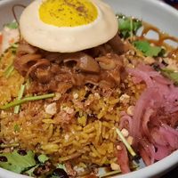 Nasi goreng (too hot !) at Monkey Mood in Bordeaux