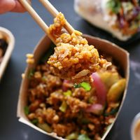 Nasi goreng at Monkey Mood in Bordeaux