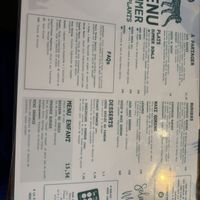 Menu  at Monkey Mood in Bordeaux