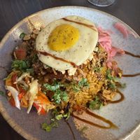 Nasi chicken   at Monkey Mood in Bordeaux