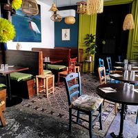 Eat-in space at Monkey Mood in Bordeaux