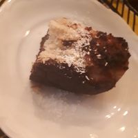 Coconut brownie at Monkey Mood in Bordeaux