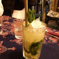 Cocktails sans alcool type mojito at Monkey Mood in Bordeaux