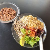   at Vegetarian Food in Ubatuba