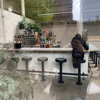 Bar inside  at Public Records in Brooklyn