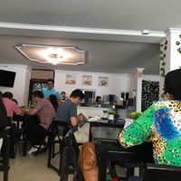 Lots of seating inside   at Roots Veggie & Healthy Food in Barranquilla