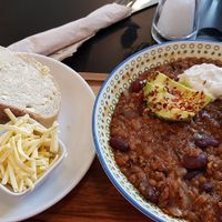 Chilli at Vegan Deva in Chester